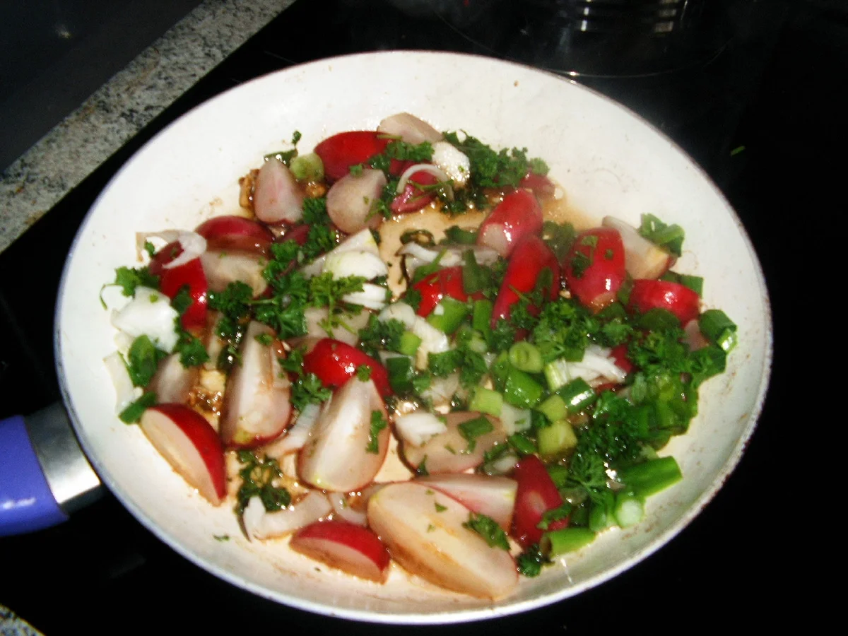 Radieschen aus der Pfanne - Rezept - Bild Nr. 5847