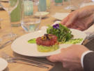 Avocado-Mango Salat mit Thunfischtatar asiatisch und Wildkräutersalat - Rezept - Bild Nr. 5850