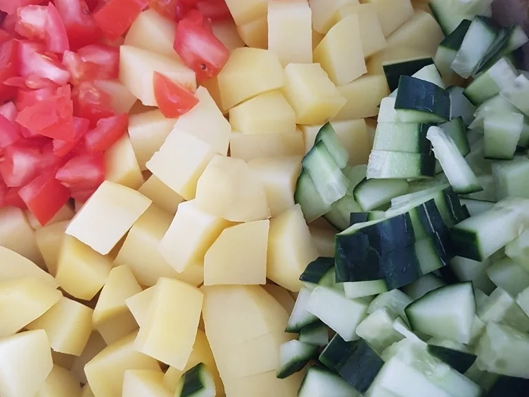 Rezept: Kartoffelsalat (ohne Mayonaise) Bild Nr. 5856 Kartoffelsalat (ohne Mayonaise) - Rezept - Bild Nr. 5856