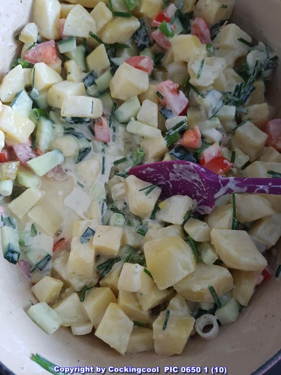 Kartoffelsalat (ohne Mayonaise) - Rezept - Bild Nr. 5860