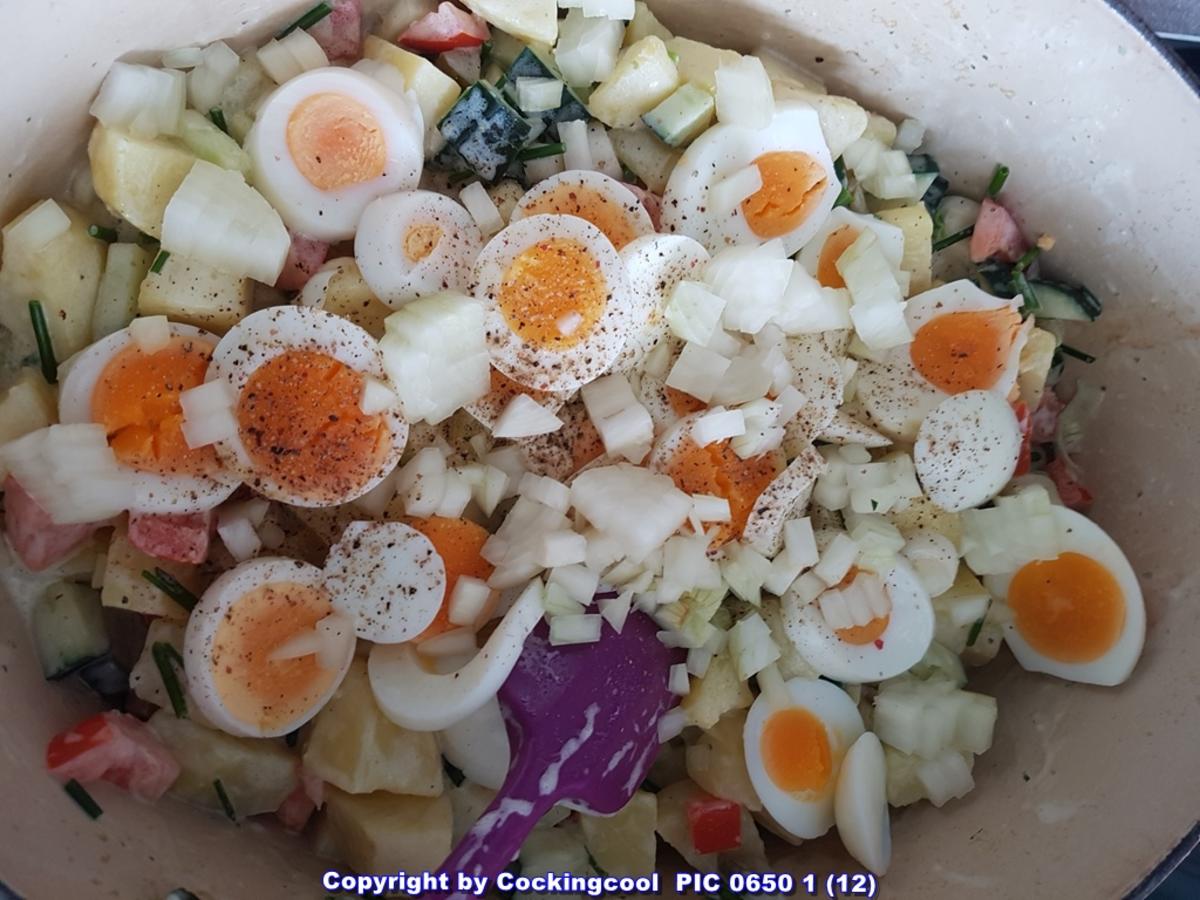 Kartoffelsalat (ohne Mayonaise) - Rezept - Bild Nr. 5862
