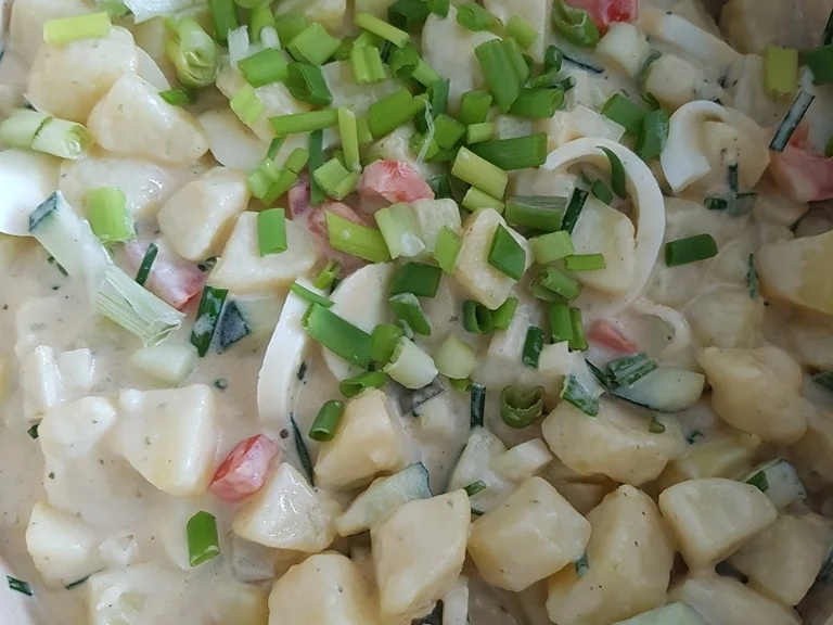 Rezept: Kartoffelsalat (ohne Mayonaise) Bild Nr. 5864 Kartoffelsalat (ohne Mayonaise) - Rezept - Bild Nr. 5864