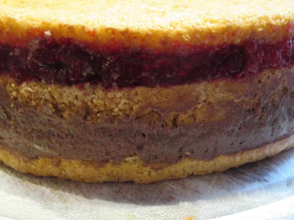 Backen: Himbeer-Schoko-Creme-Torte - Rezept - Bild Nr. 5863