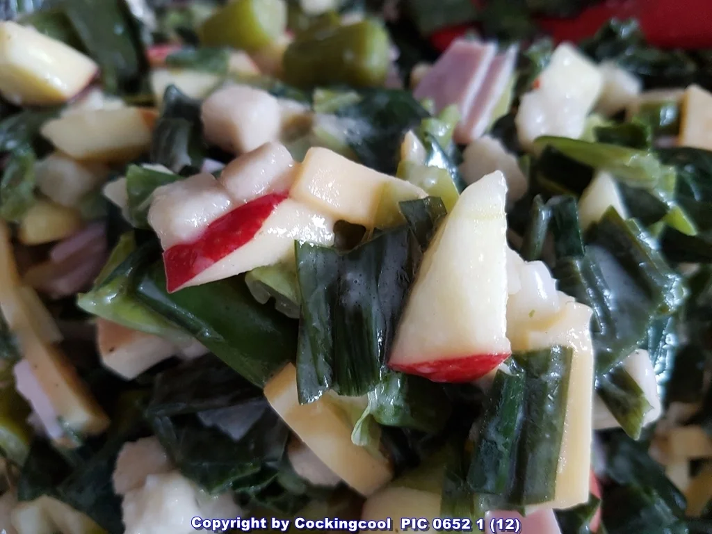 Sommer Lauchsalat mit frisch geerntetem "Jungem Porreè " - Rezept - Bild Nr. 11