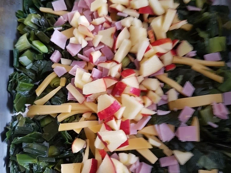 Sommer Lauchsalat mit frisch geerntetem "Jungem Porreè " - Rezept - Bild Nr. 12