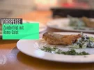 Zanderfilet mit Roma Salat in Sahnesoße - Rezept - Bild Nr. 5853
