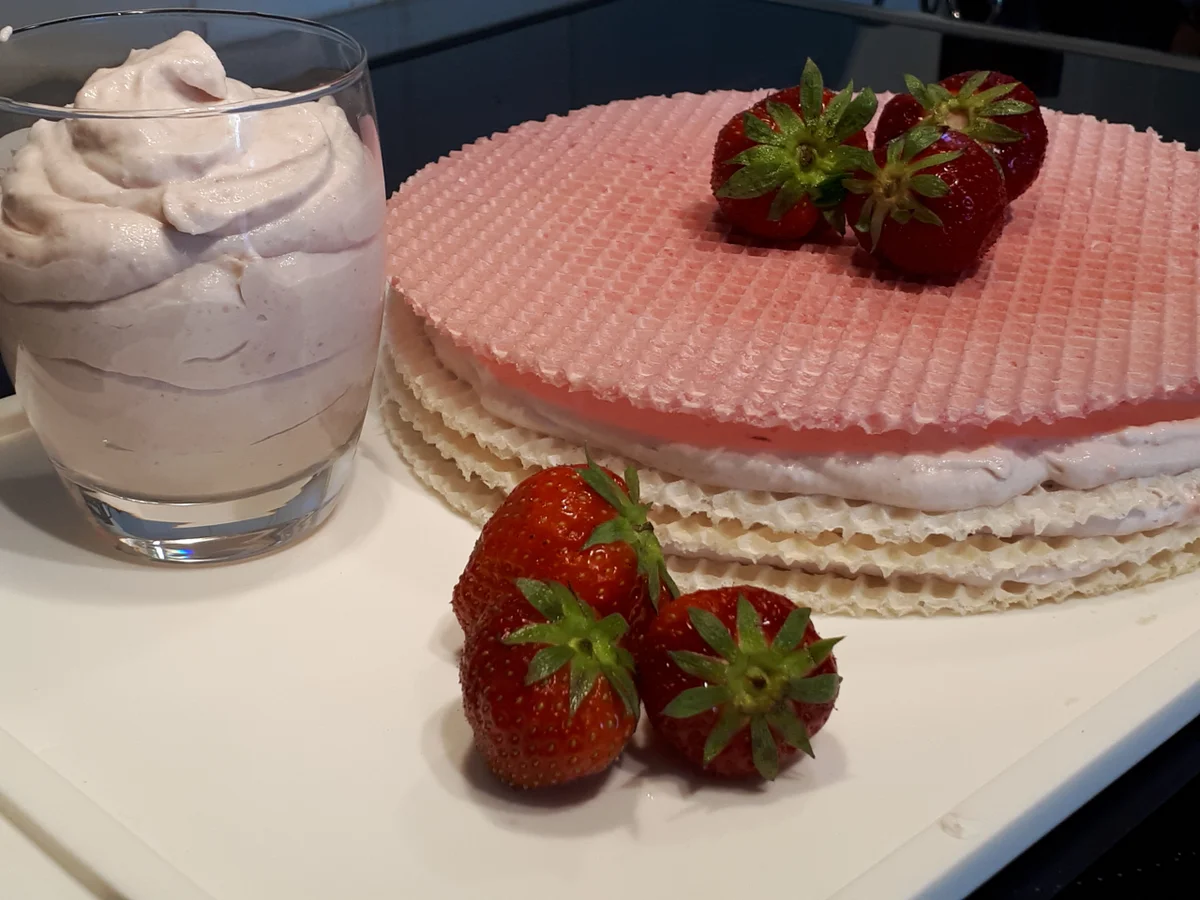 BiNe` S ERDBEERCREME - WAFFELN - Rezept - Bild Nr. 5891