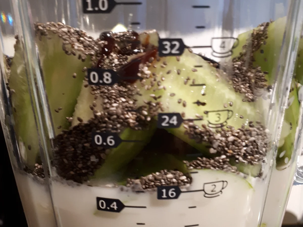 Rezept: BiNe` S GRÜNER SMOOTHIE Bild Nr. 5887 BiNe` S GRÜNER SMOOTHIE - Rezept - Bild Nr. 5887