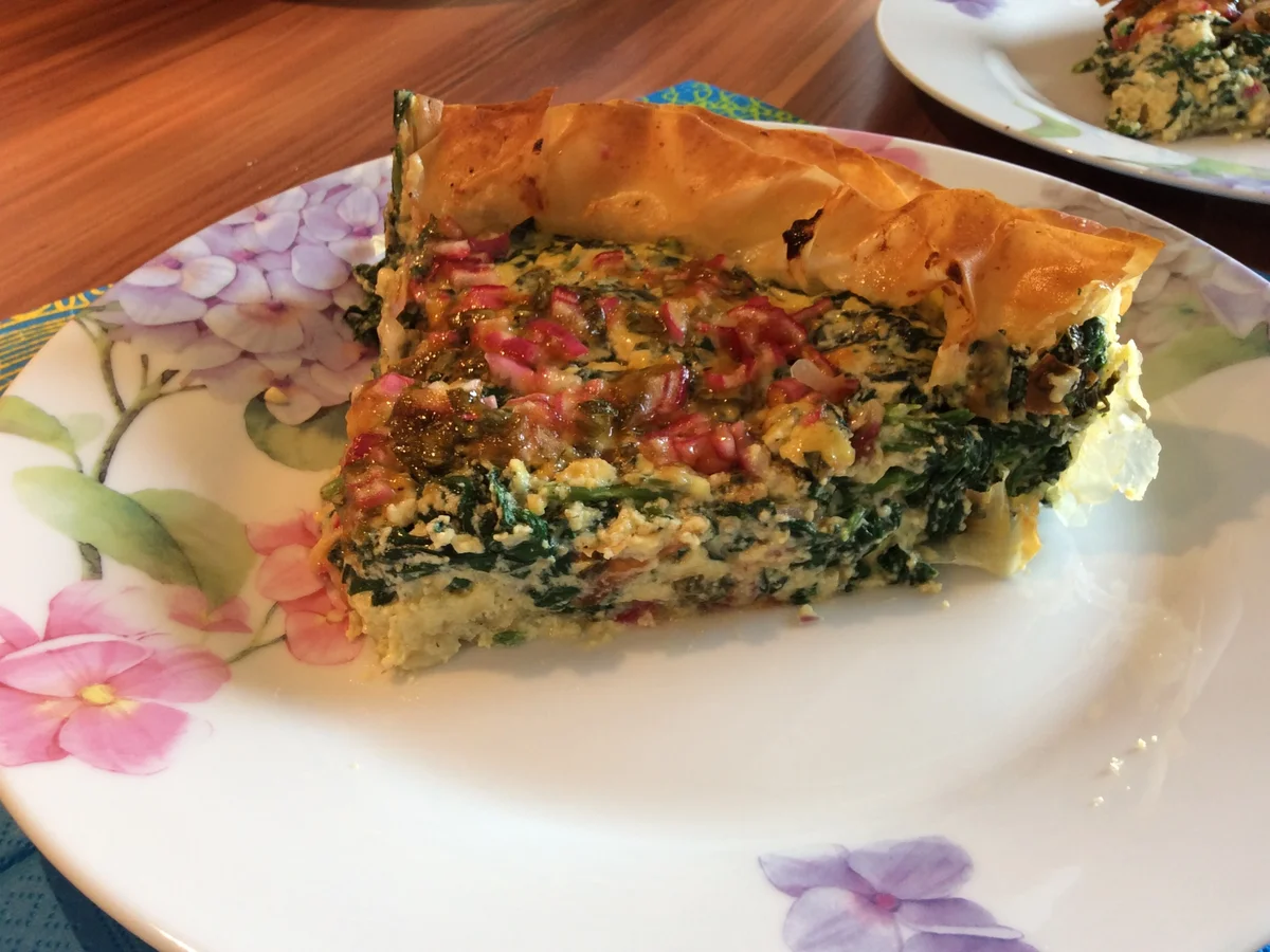 Rezept: Spinat-Ricotta-Tarte Bild Nr. 5892 Spinat-Ricotta-Tarte - Rezept - Bild Nr. 5892