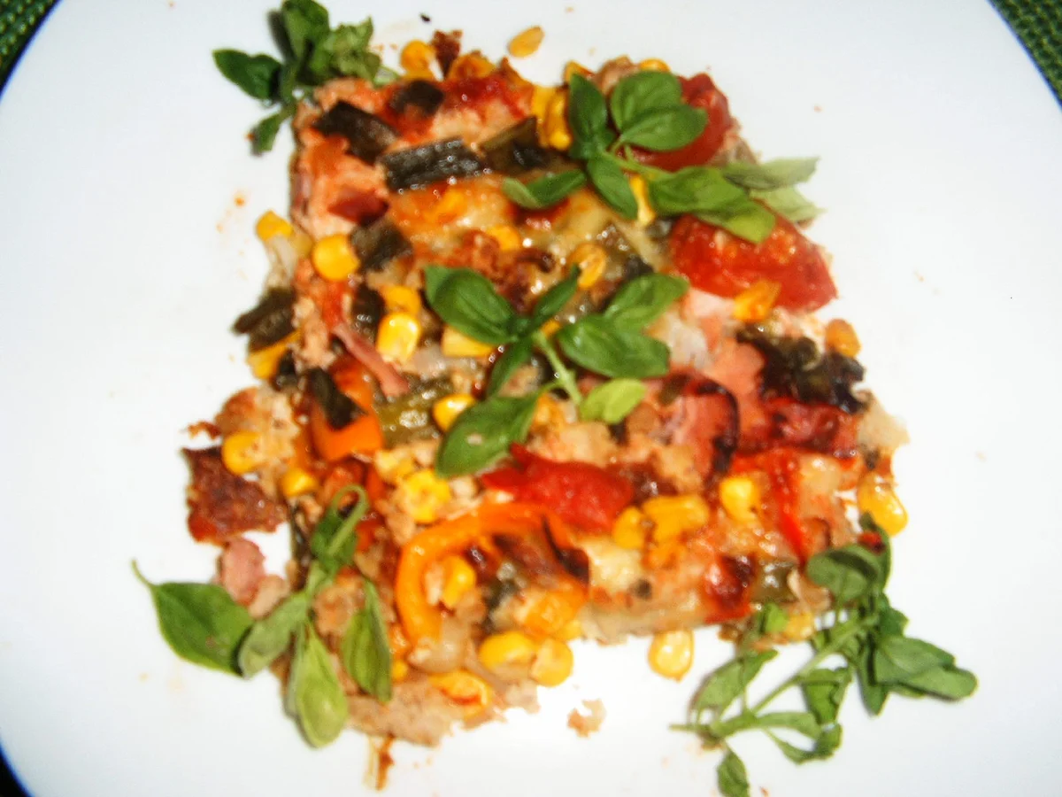 Hackfleisch-Pizza - Rezept - Bild Nr. 5886