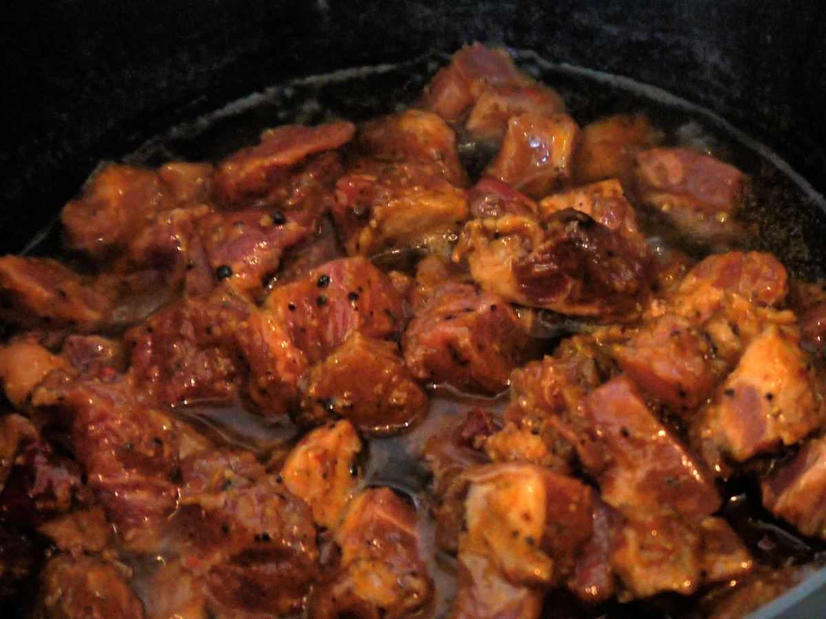 Rezept: Granatenmässiges Schweinchensugo Bild Nr. 4 Granatenmässiges Schweinchensugo - Rezept - Bild Nr. 4