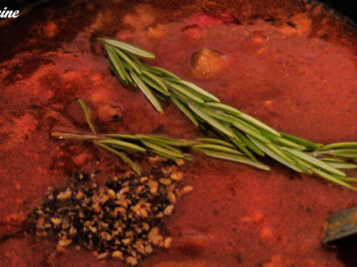 Rezept: Granatenmässiges Schweinchensugo Bild Nr. 7 Granatenmässiges Schweinchensugo - Rezept - Bild Nr. 7