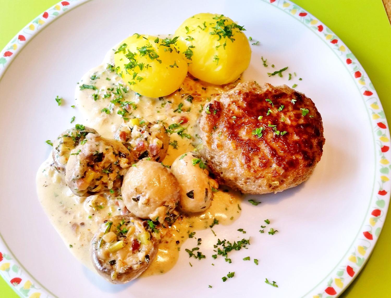 Lieblings-Champignons in Kräuterrahm - Rezept - kochbar.de