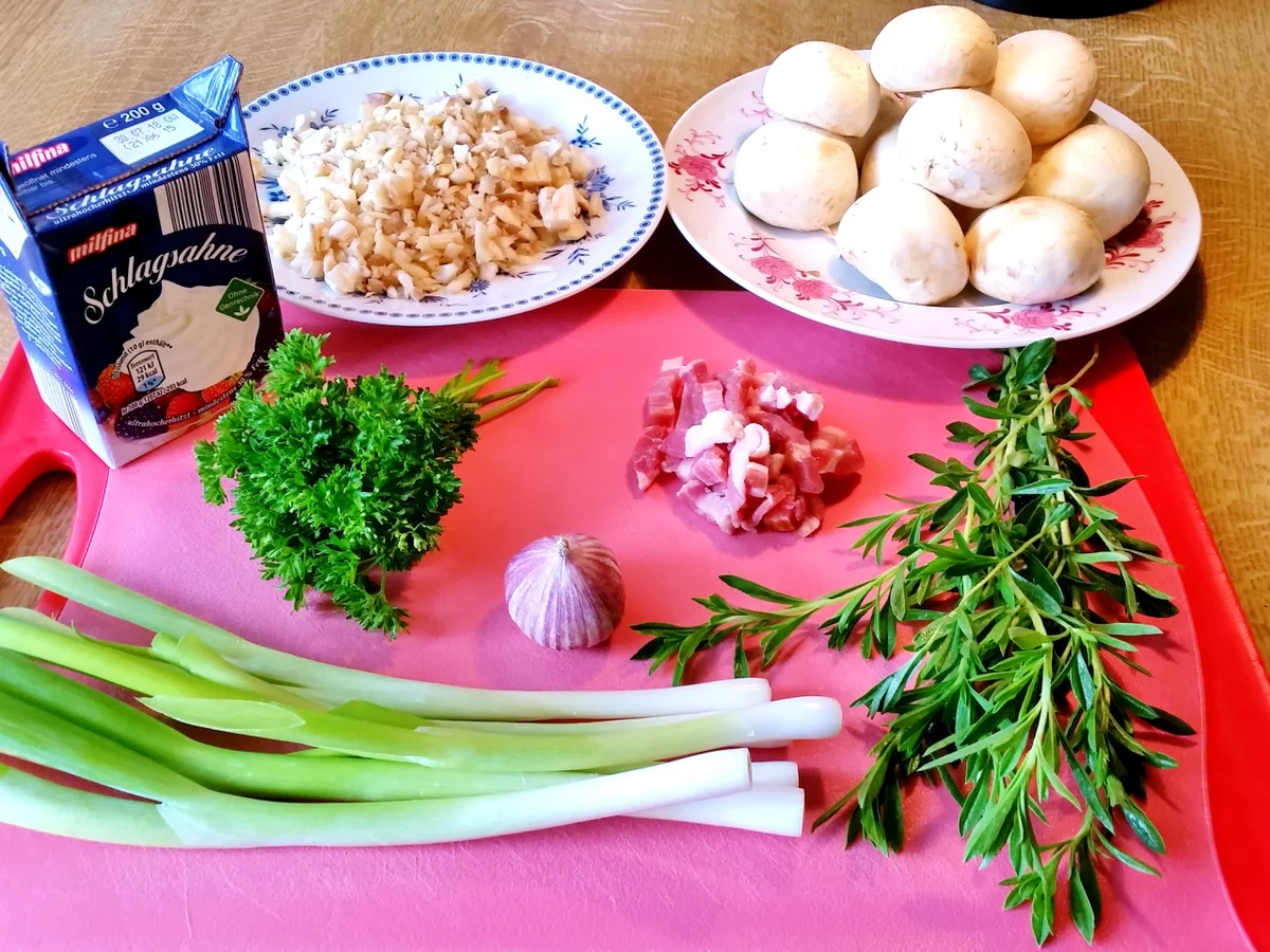 Lieblings-Champignons in Kräuterrahm - Rezept - Bild Nr. 5892