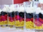 Schichtsalat in Deutschlandfarben - Rezept - Bild Nr. 2