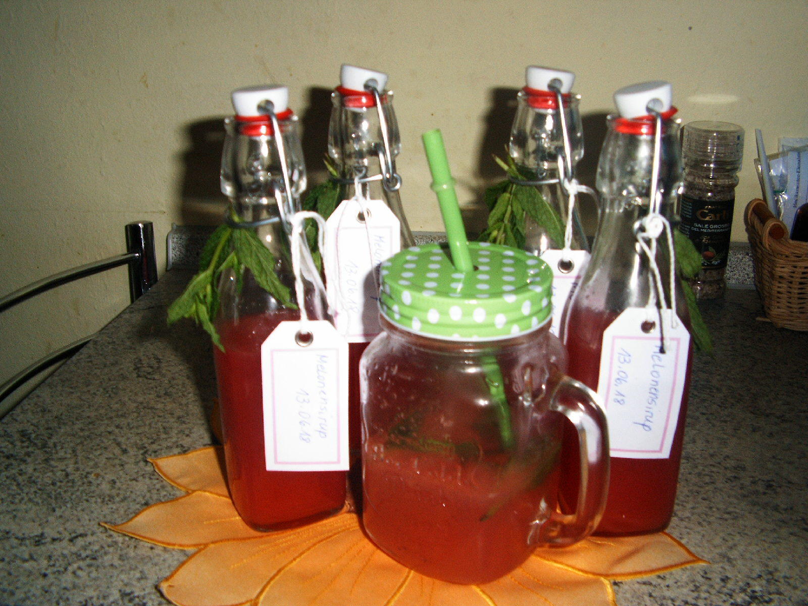 Bilder für Melonen-Sirup Rezept