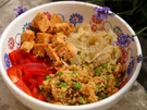 Rezept: Protein-Bowl mit Erbsen, Tofu und Quinoa Bild Nr. 6322 Protein-Bowl mit Erbsen, Tofu und Quinoa - Rezept - Bild Nr. 6322