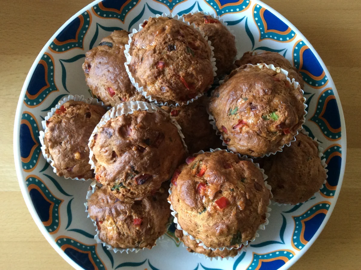 Gemüse Dinkel Muffins - Rezept - Bild Nr. 5911