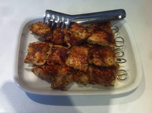 Rezept: Puten Souvlaki Bild Nr. 5910 Puten Souvlaki - Rezept - Bild Nr. 5910