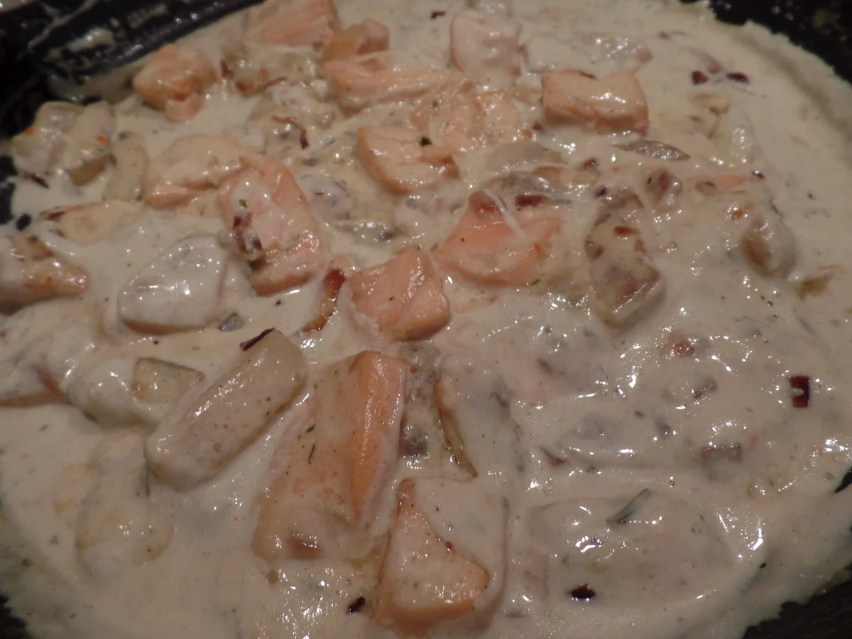 Schmorgurken-Lachs-Pfanne - Rezept - Bild Nr. 5915