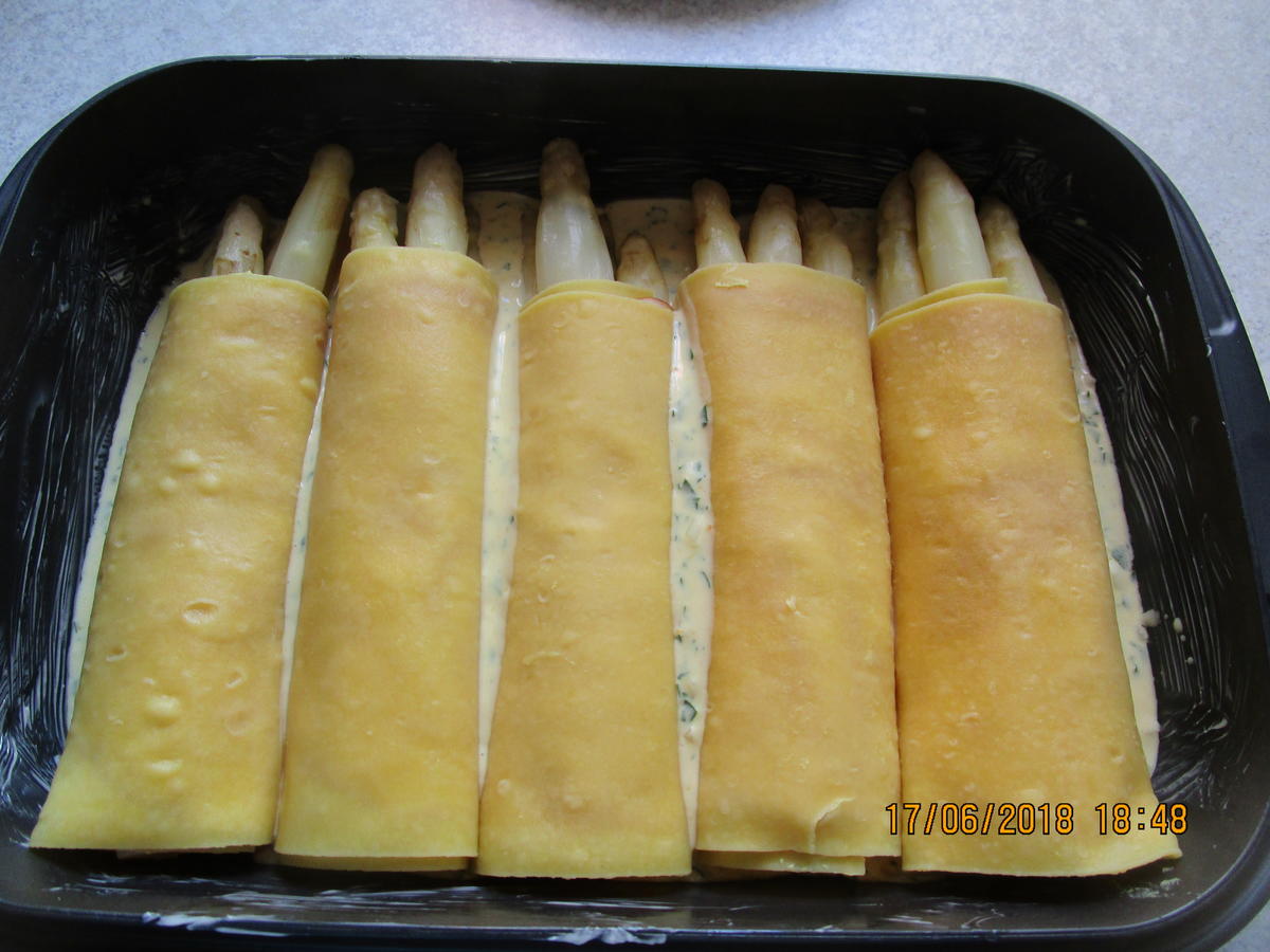 Schinken-Cannelloni mit Spargel - Rezept - Bild Nr. 5930