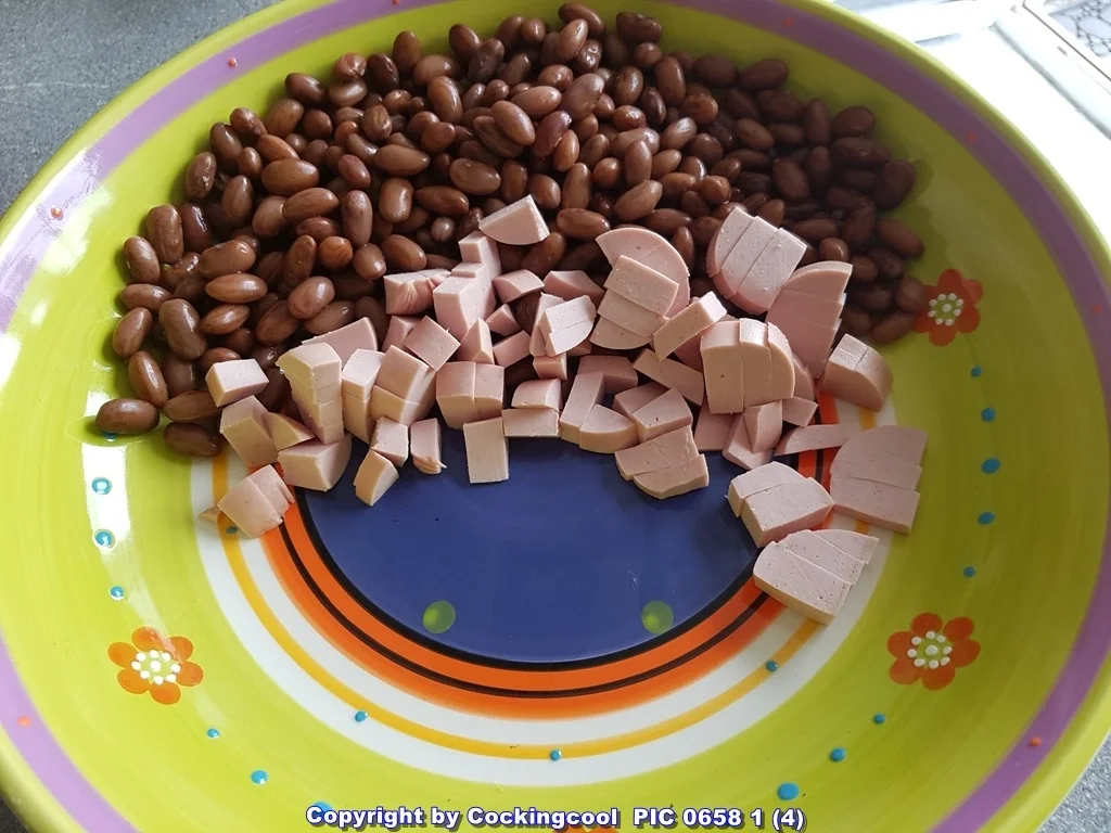 Rezept: Wachtelbohnen Salat heute als Hauptspeise Bild Nr. 5911 Wachtelbohnen Salat heute als Hauptspeise - Rezept - Bild Nr. 5911