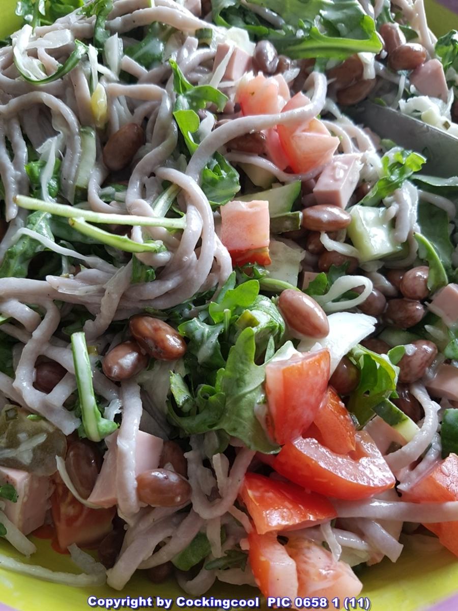 Wachtelbohnen Salat heute als Hauptspeise - Rezept - Bild Nr. 5920