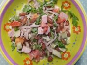 Wachtelbohnen Salat heute als Hauptspeise - Rezept - Bild Nr. 5924