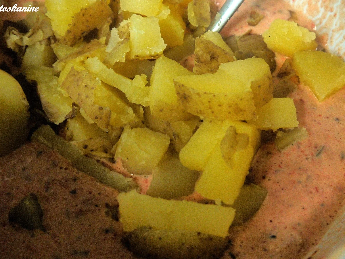 Rezept: Kartoffelsalat "Roasted Peppers" Bild Nr. 8 Kartoffelsalat "Roasted Peppers" - Rezept - Bild Nr. 8