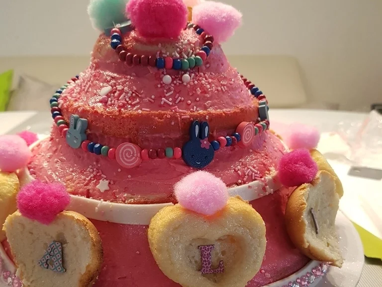 "Baby" Welcome "Mama" Danke Torte - Rezept - Bild Nr. 5934