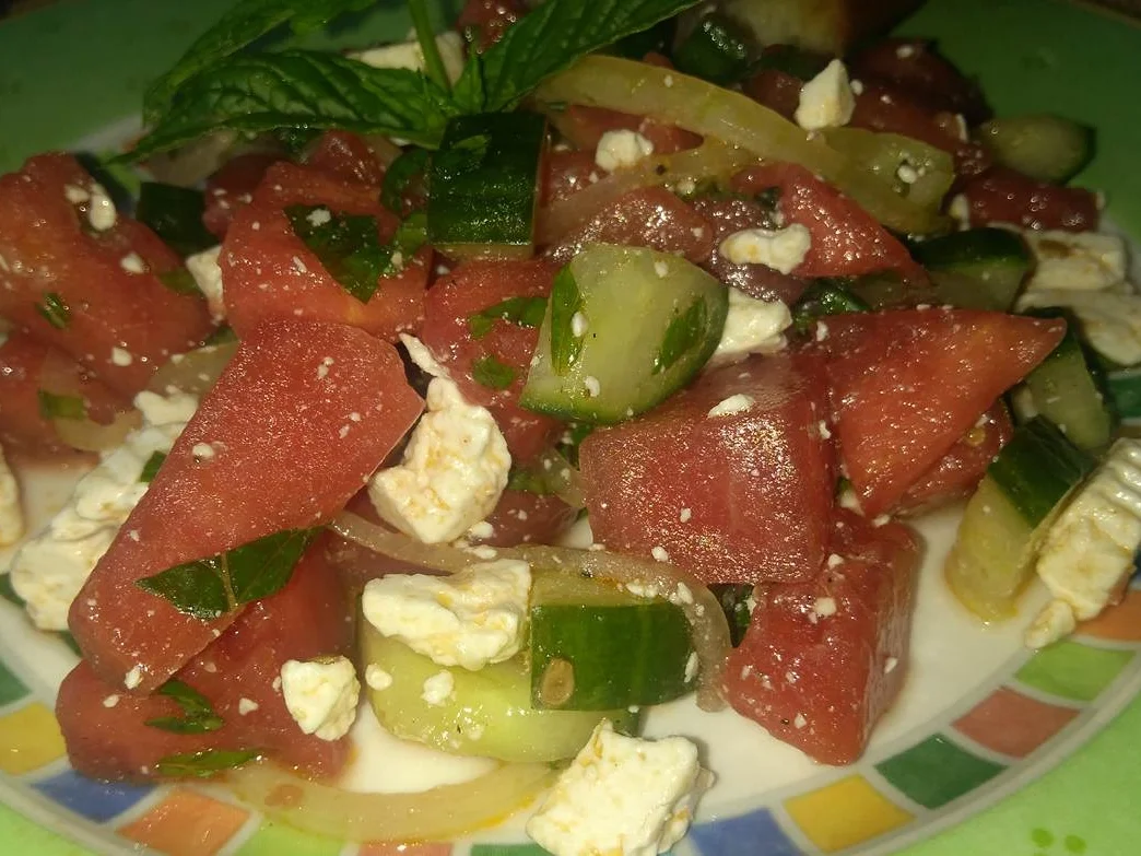 Melonen Salat - Rezept - Bild Nr. 5927