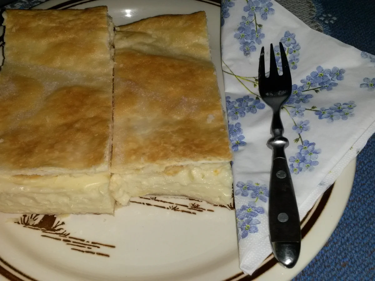 Cremeschnitten umhüllt von Blätterteig - Rezept - Bild Nr. 5928