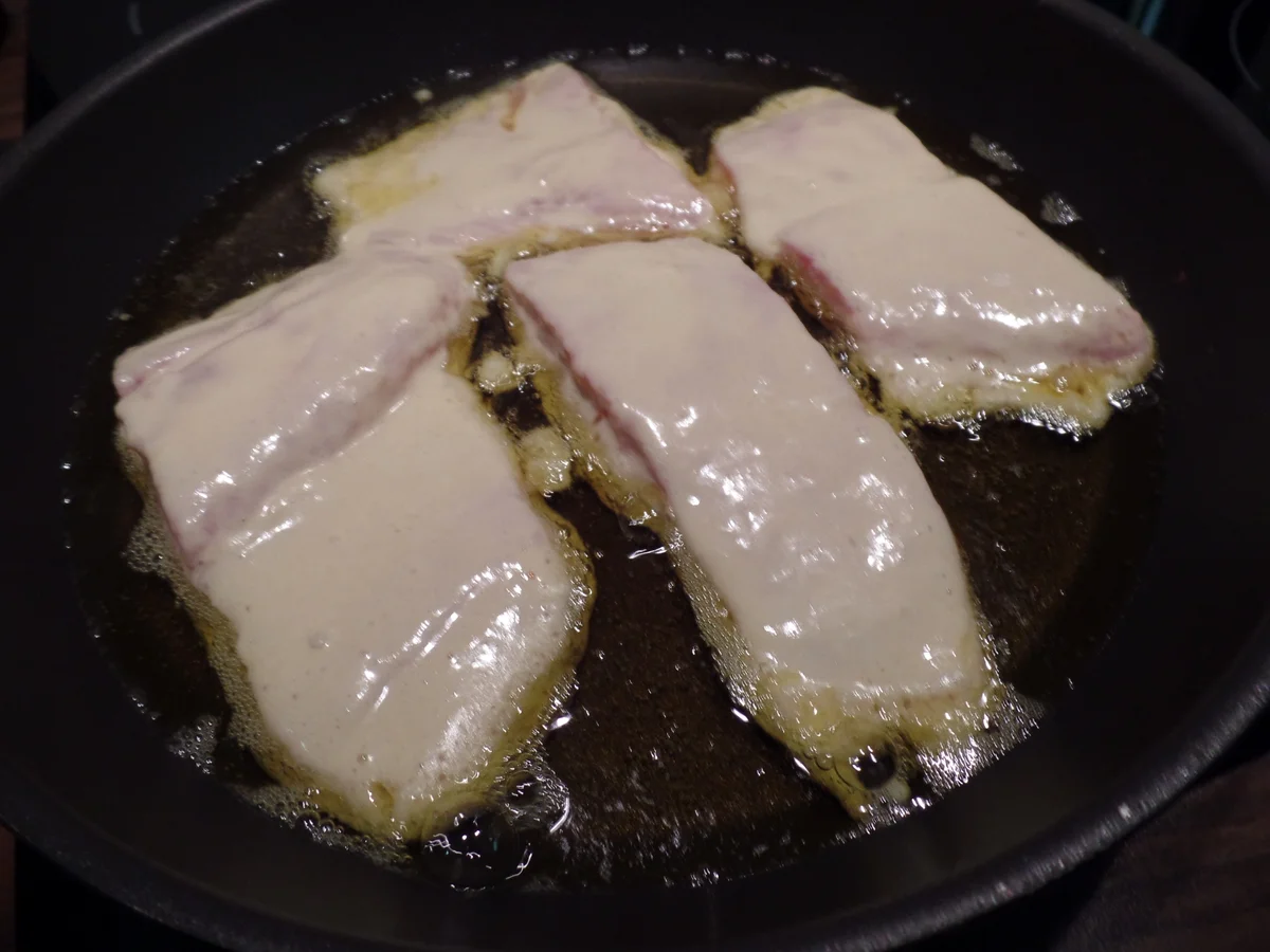 Backfisch mit Rahmspinat - Rezept - Bild Nr. 5944