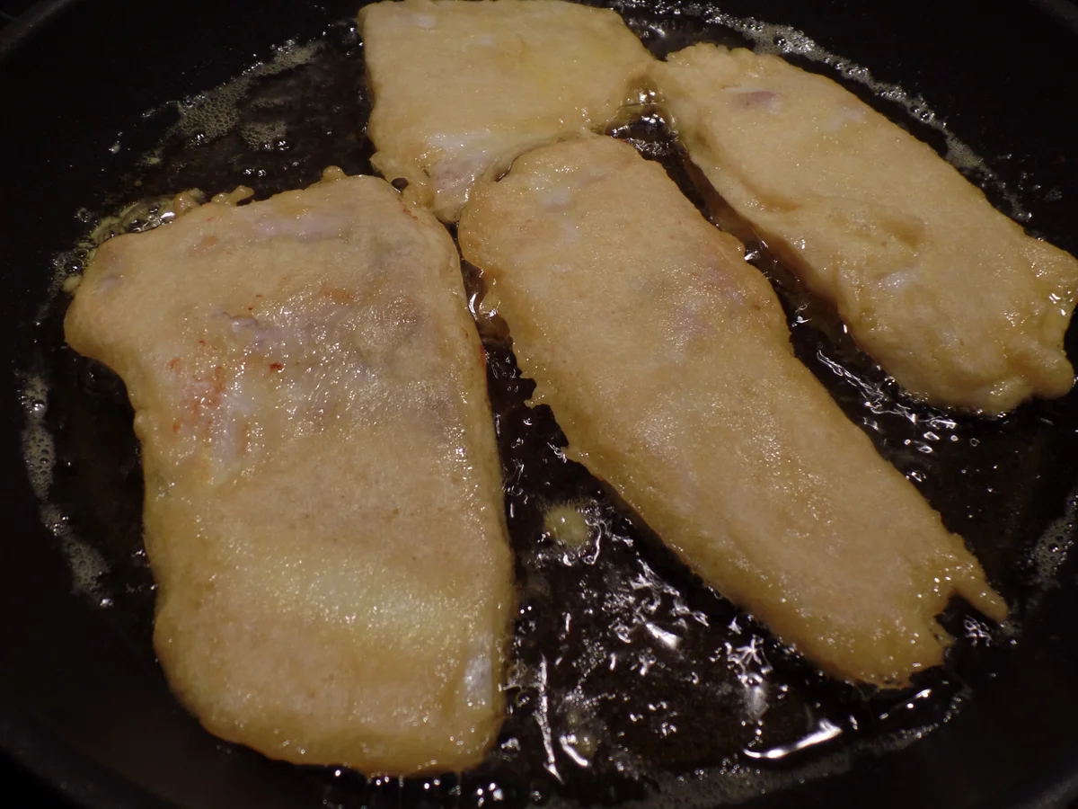 Backfisch mit Rahmspinat - Rezept - Bild Nr. 5945