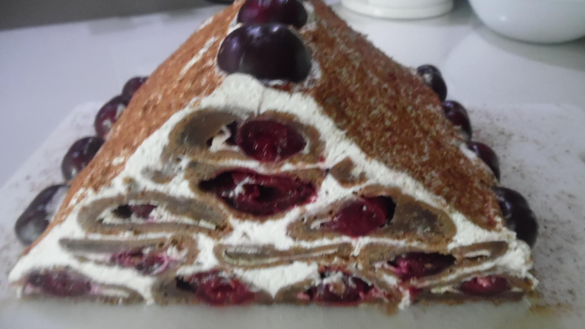 Bilder für Kirsch-Pyramide Schwarzwälder Art - Rezept