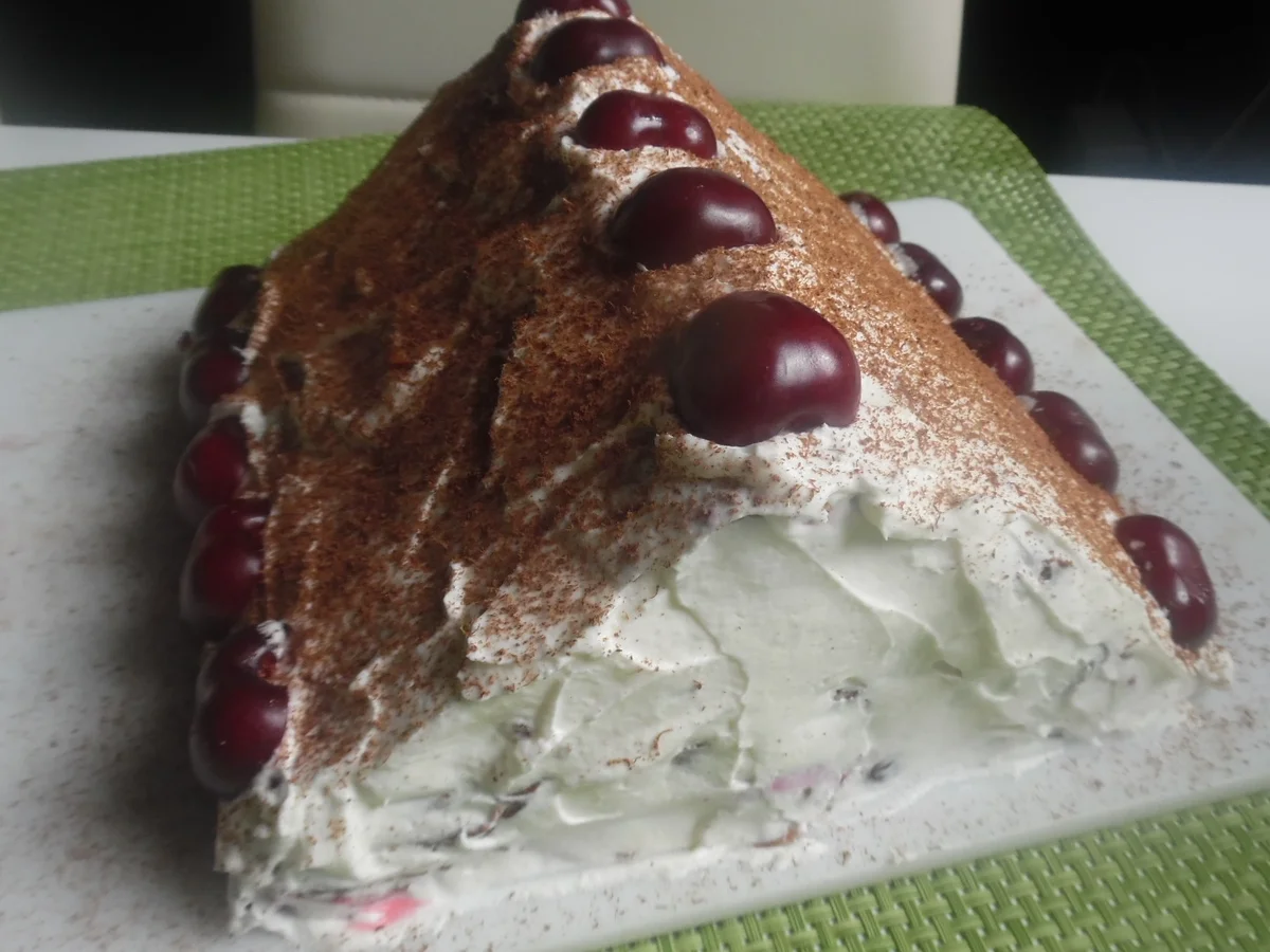 "Kirsch-Pyramide" Schwarzwälder Art - Rezept - Bild Nr. 5945