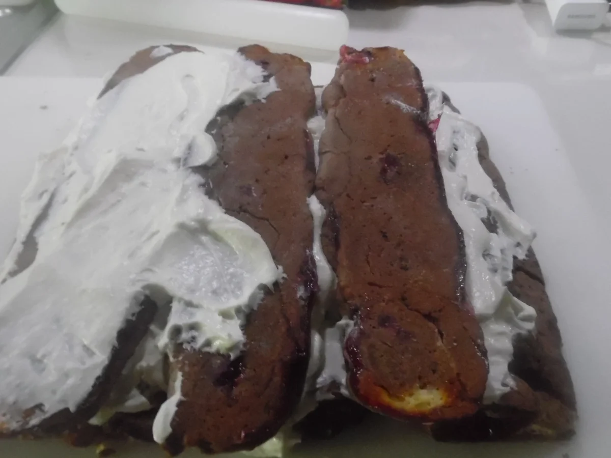 "Kirsch-Pyramide" Schwarzwälder Art - Rezept - Bild Nr. 5948