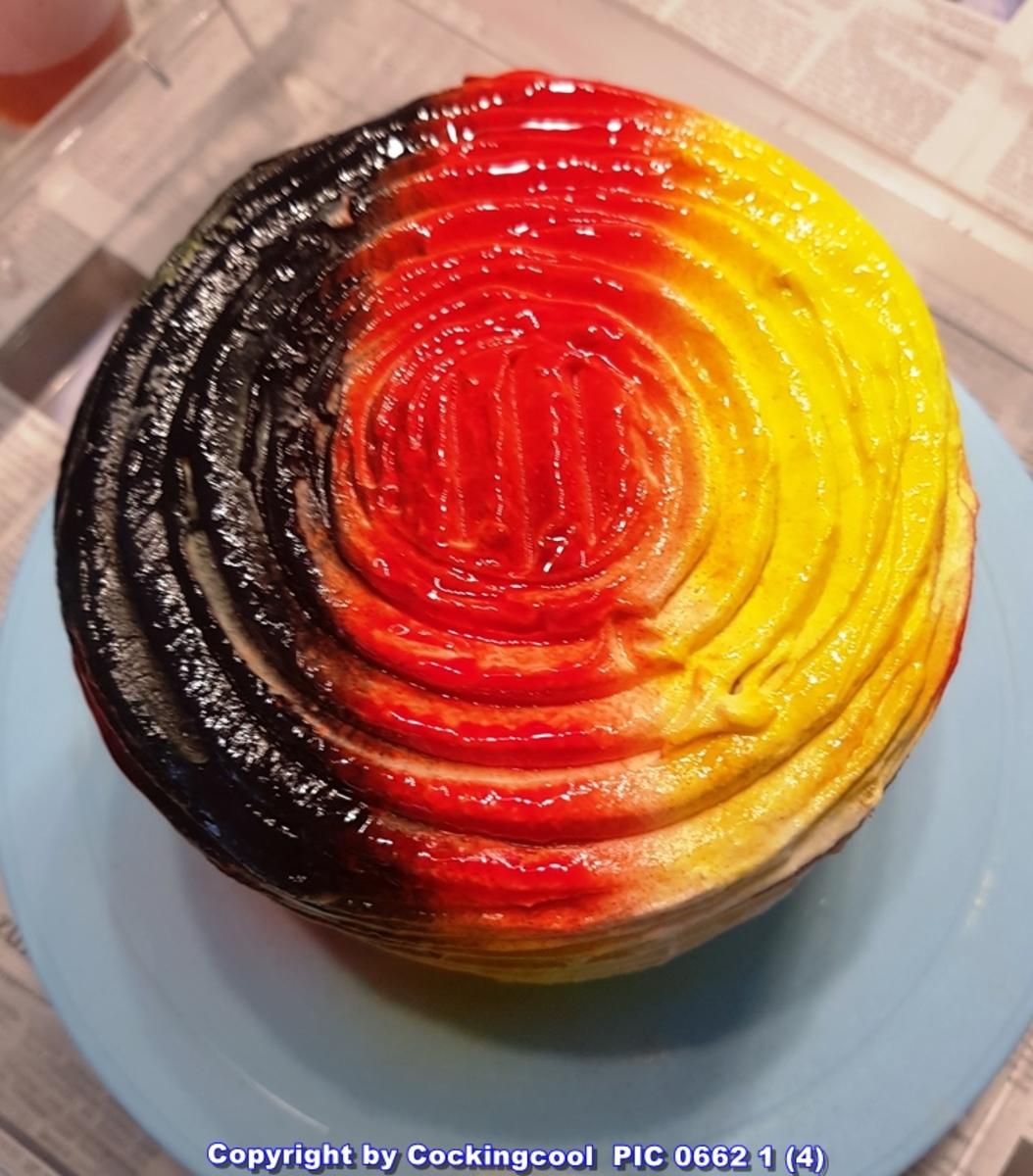 WM Torte für meinen JONI - Rezept - Bild Nr. 5962