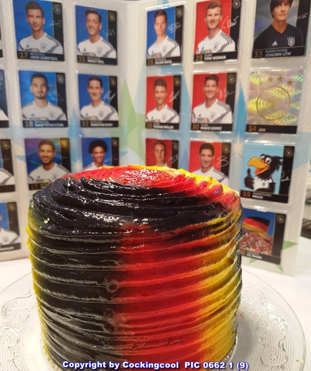 WM Torte für meinen JONI - Rezept - Bild Nr. 5966