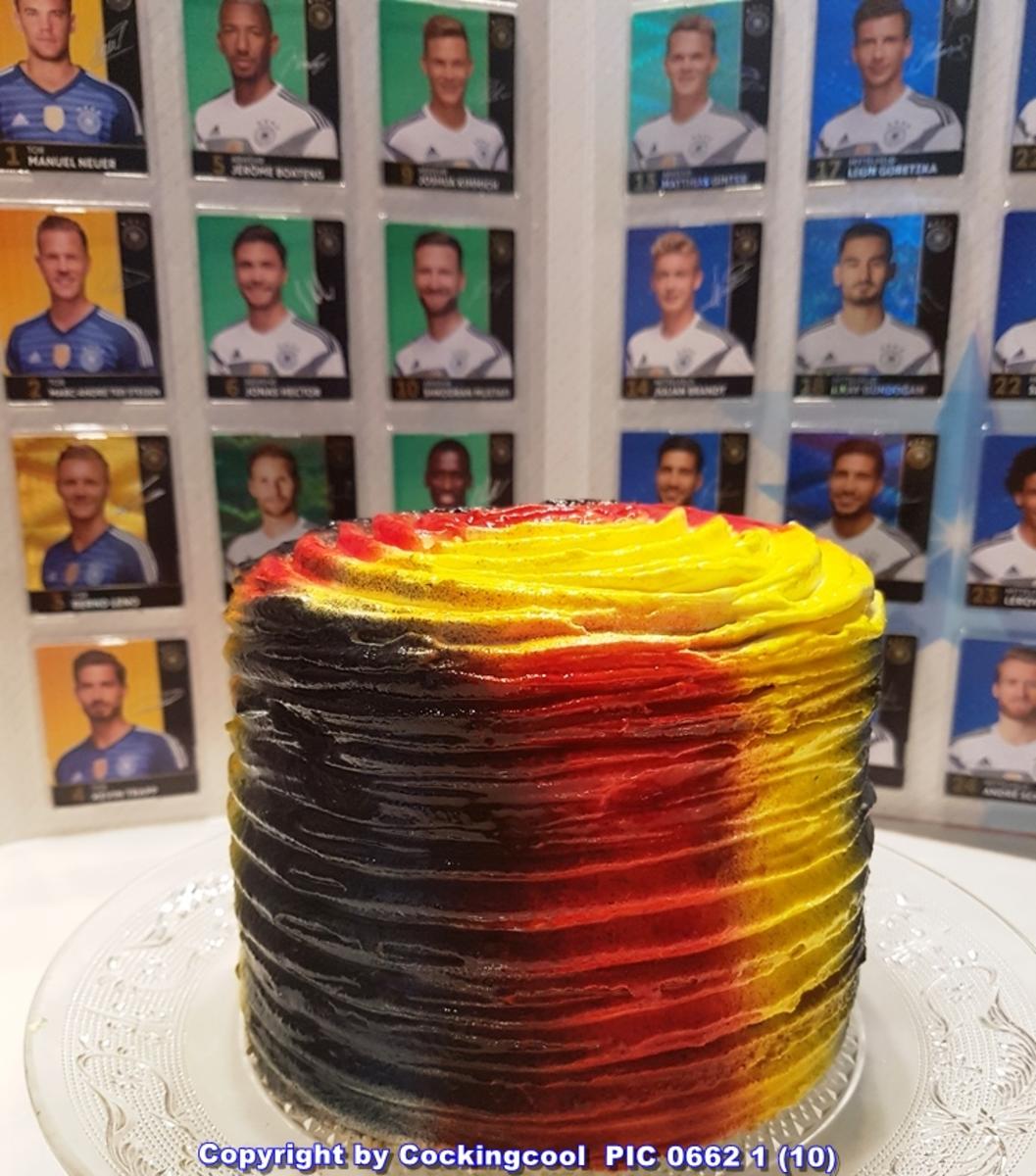 WM Torte für meinen JONI - Rezept - Bild Nr. 5967