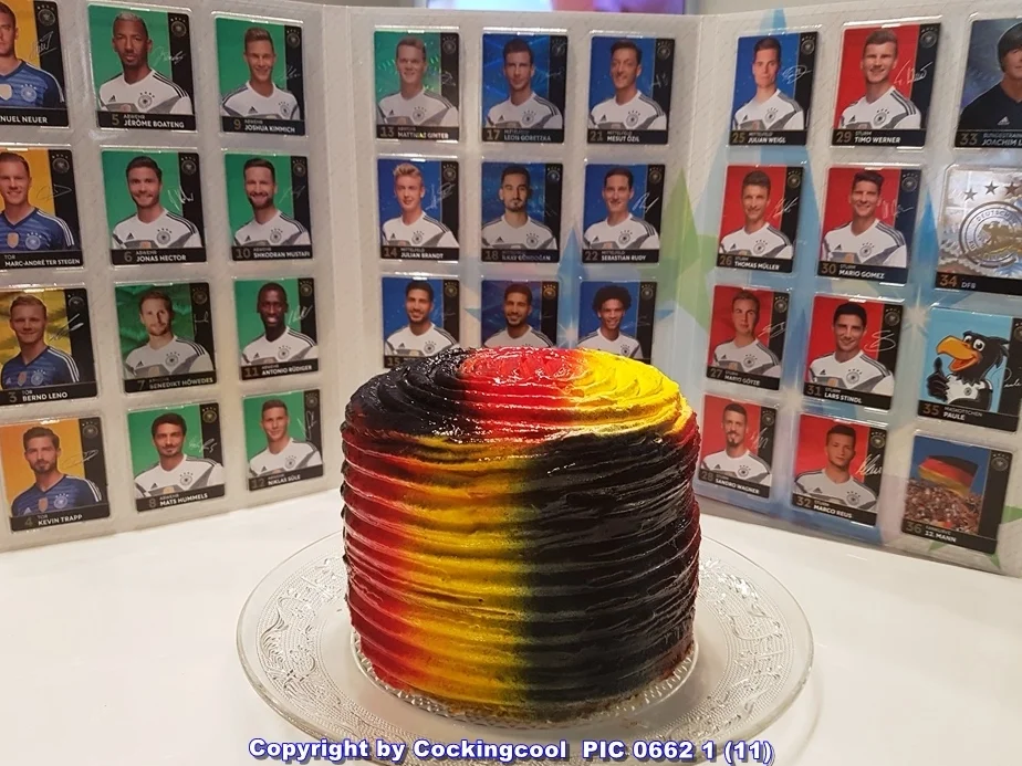 Rezept: WM Torte für meinen JONI Bild Nr. 5968 WM Torte für meinen JONI - Rezept - Bild Nr. 5968