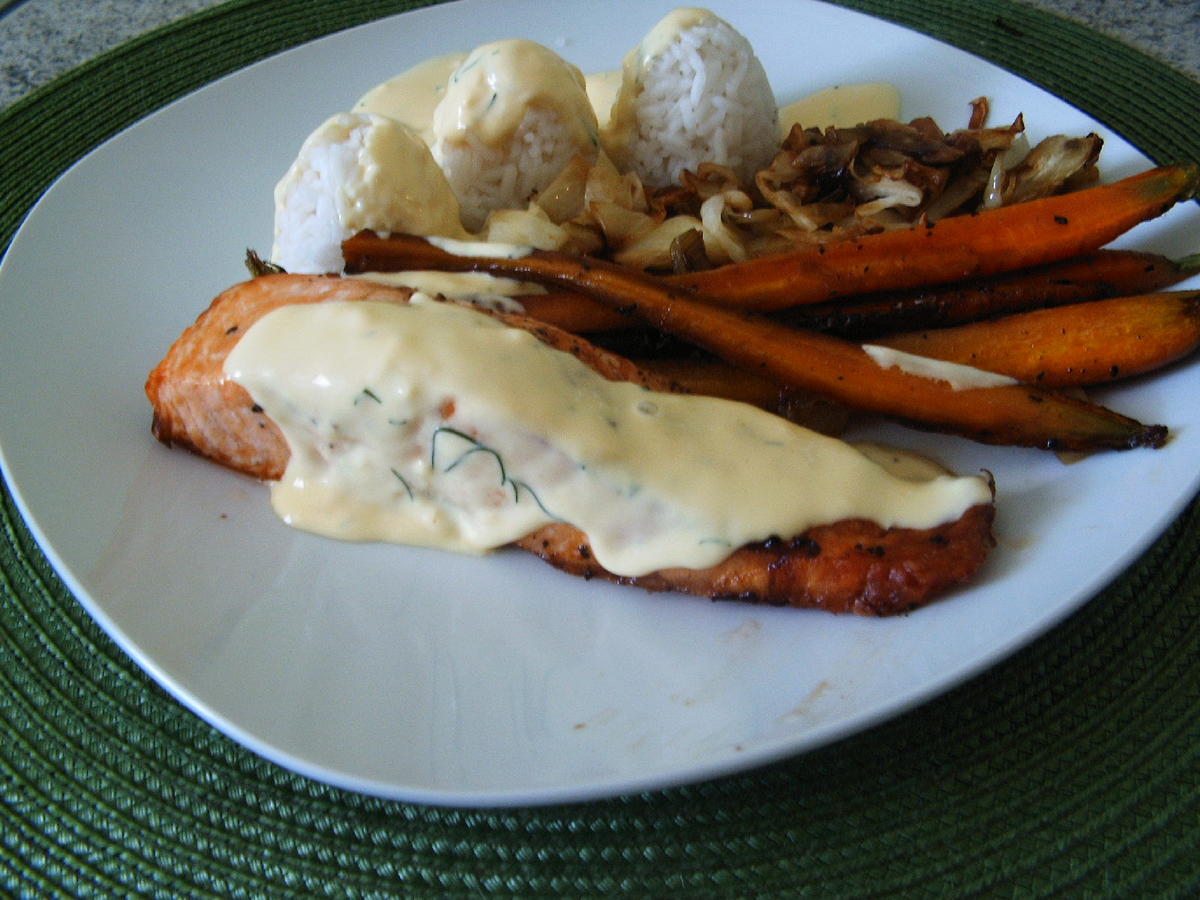 Lachs-Gemüse-Pfanne - Rezept - Bild Nr. 5962