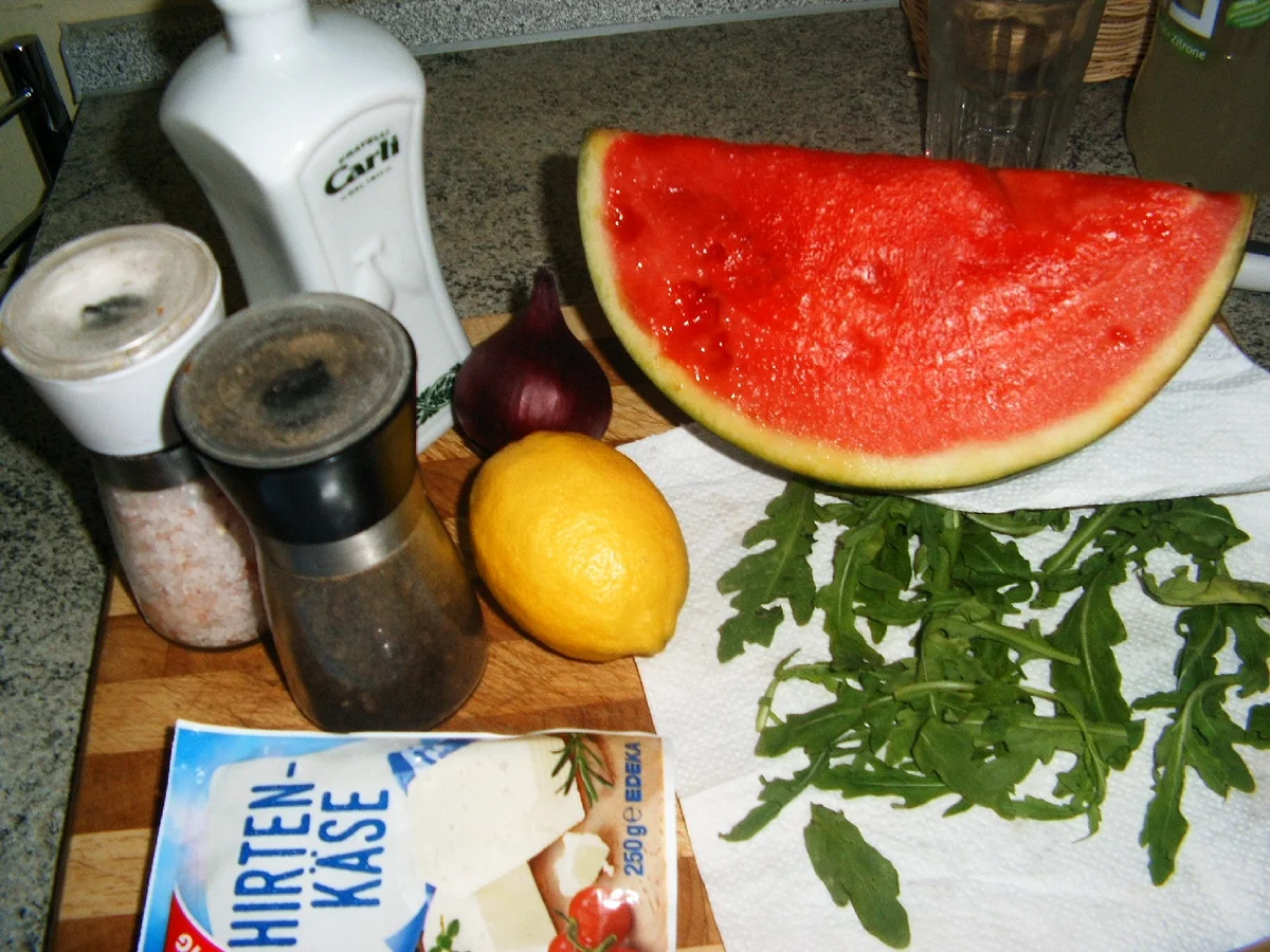 Rezept: Melonensalat Bild Nr. 5959 Melonensalat - Rezept - Bild Nr. 5959