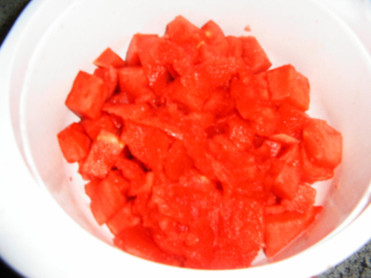 Melonensalat - Rezept - Bild Nr. 5961