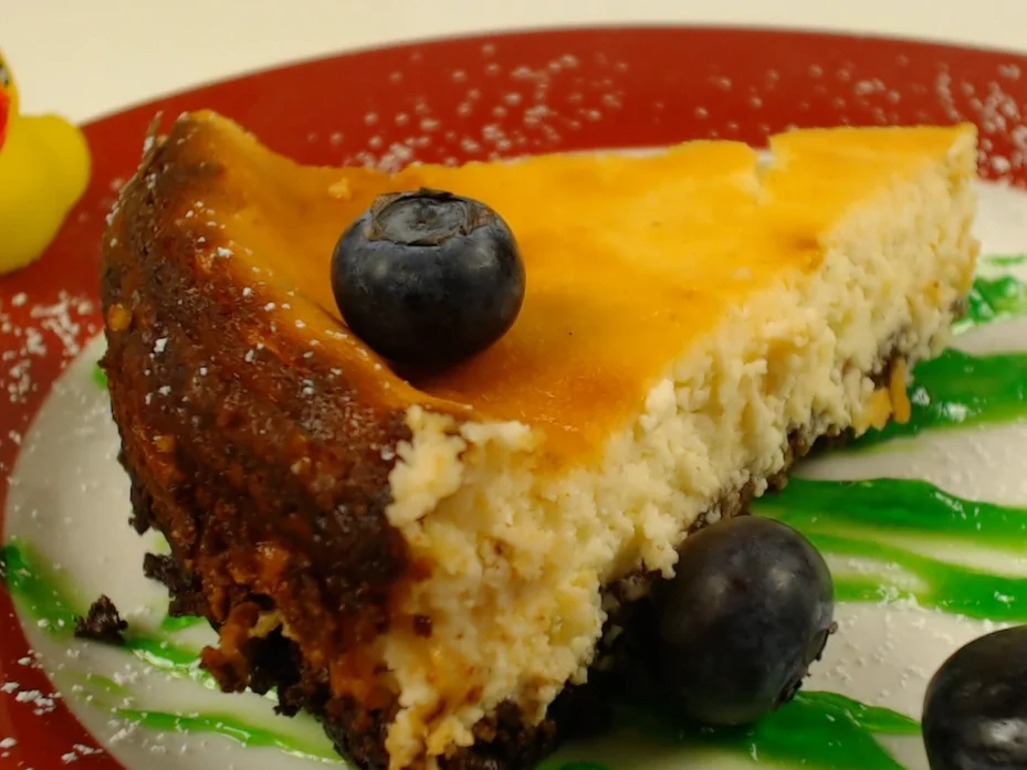 Rezept: New York Cheesecake mit Limetten auf Schokoboden Bild Nr. 5962 New York Cheesecake mit Limetten auf Schokoboden - Rezept - Bild Nr. 5962