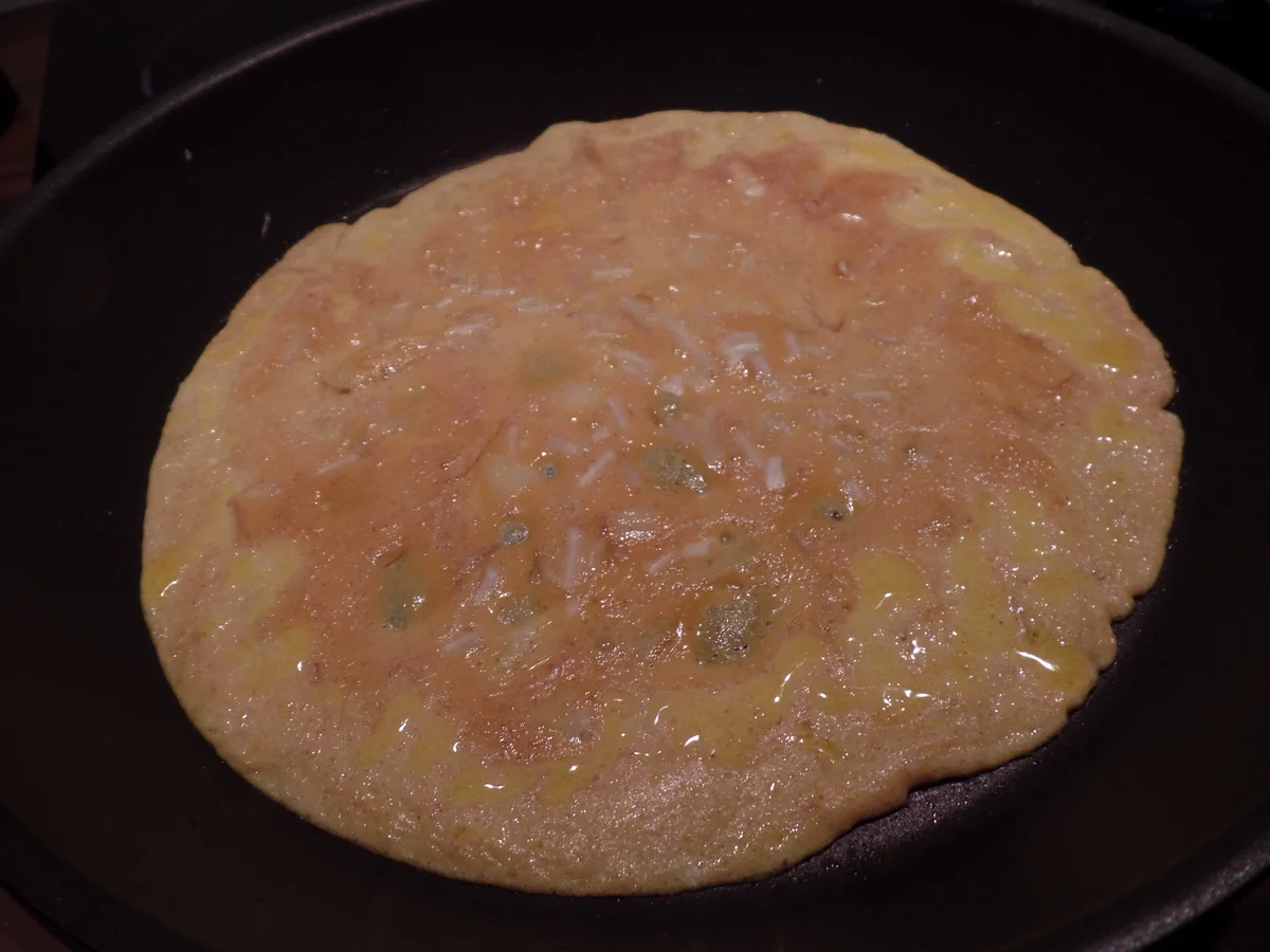 Rezept: Chinaomelette mit Pilzsauce Bild Nr. 5958 Chinaomelette mit Pilzsauce - Rezept - Bild Nr. 5958