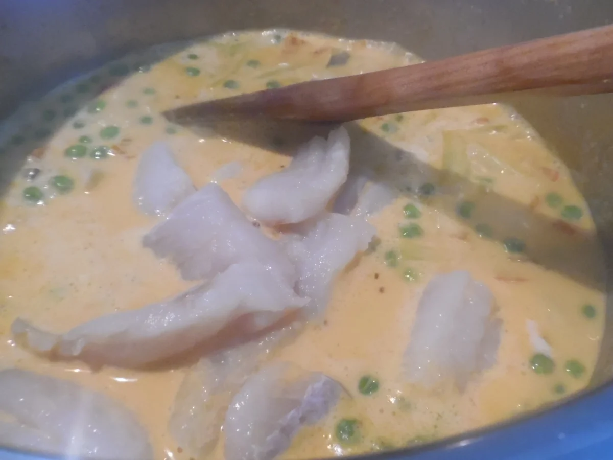 Fisch-Kokos-Curry (scharf) mit Jasminreis und Chapati - Rezept - Bild Nr. 5974