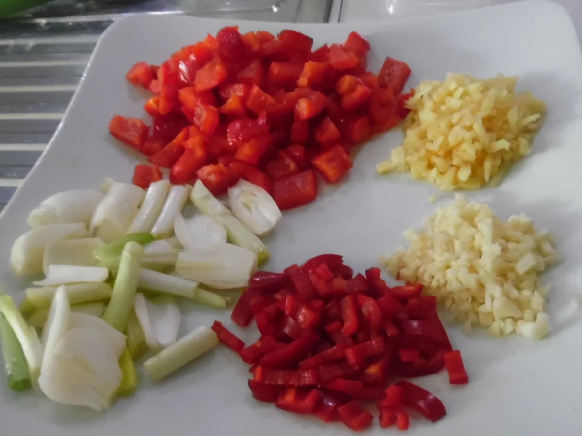 Fisch-Kokos-Curry (scharf) mit Jasminreis und Chapati - Rezept - Bild Nr. 5977