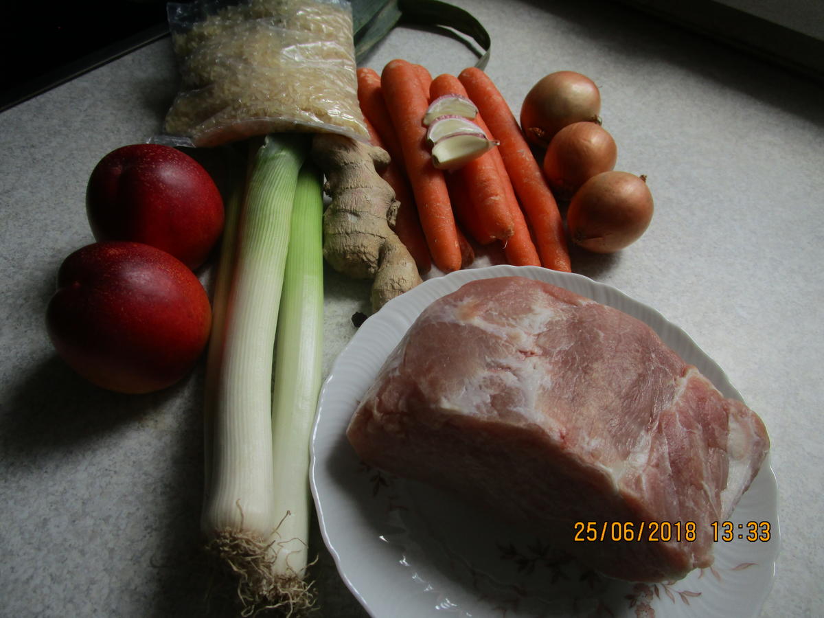 Gemüse-Curry mit Nektarinen und Schweinelachs - Rezept - Bild Nr. 5960