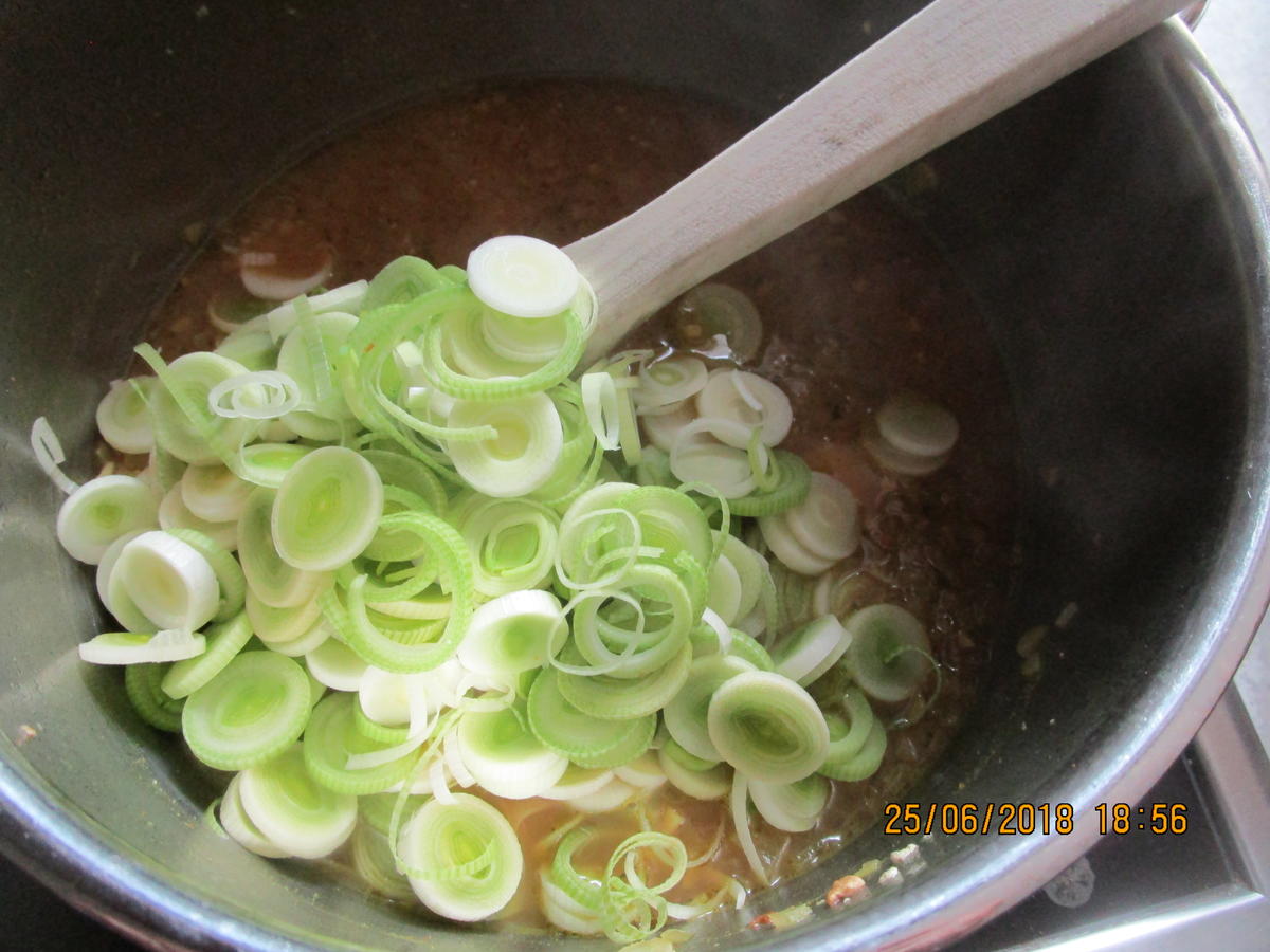 Gemüse-Curry mit Nektarinen und Schweinelachs - Rezept - Bild Nr. 5973